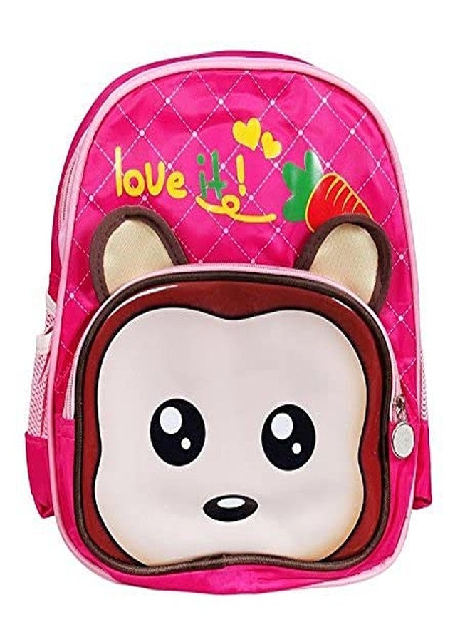 وايت كلاود ترانسفورمينج هومز حقيبة مدرسية للأطفال من وايت كلاود ترانسفورمينج هومز® بتصميم قرد، مصنوعة من البوليستر (205) (وردي) - Image 1